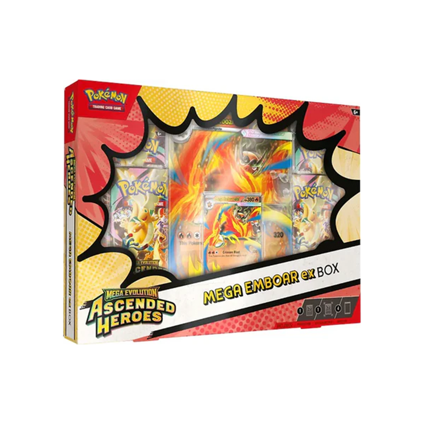 Pokémon: Ascended Heroes Mega Emboar ex Box