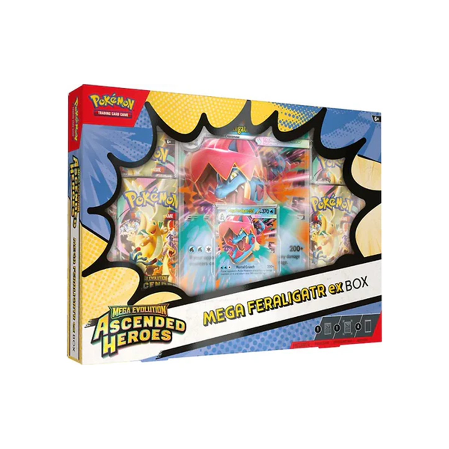 Pokémon: Ascended Heroes Mega Feraligatr ex Box