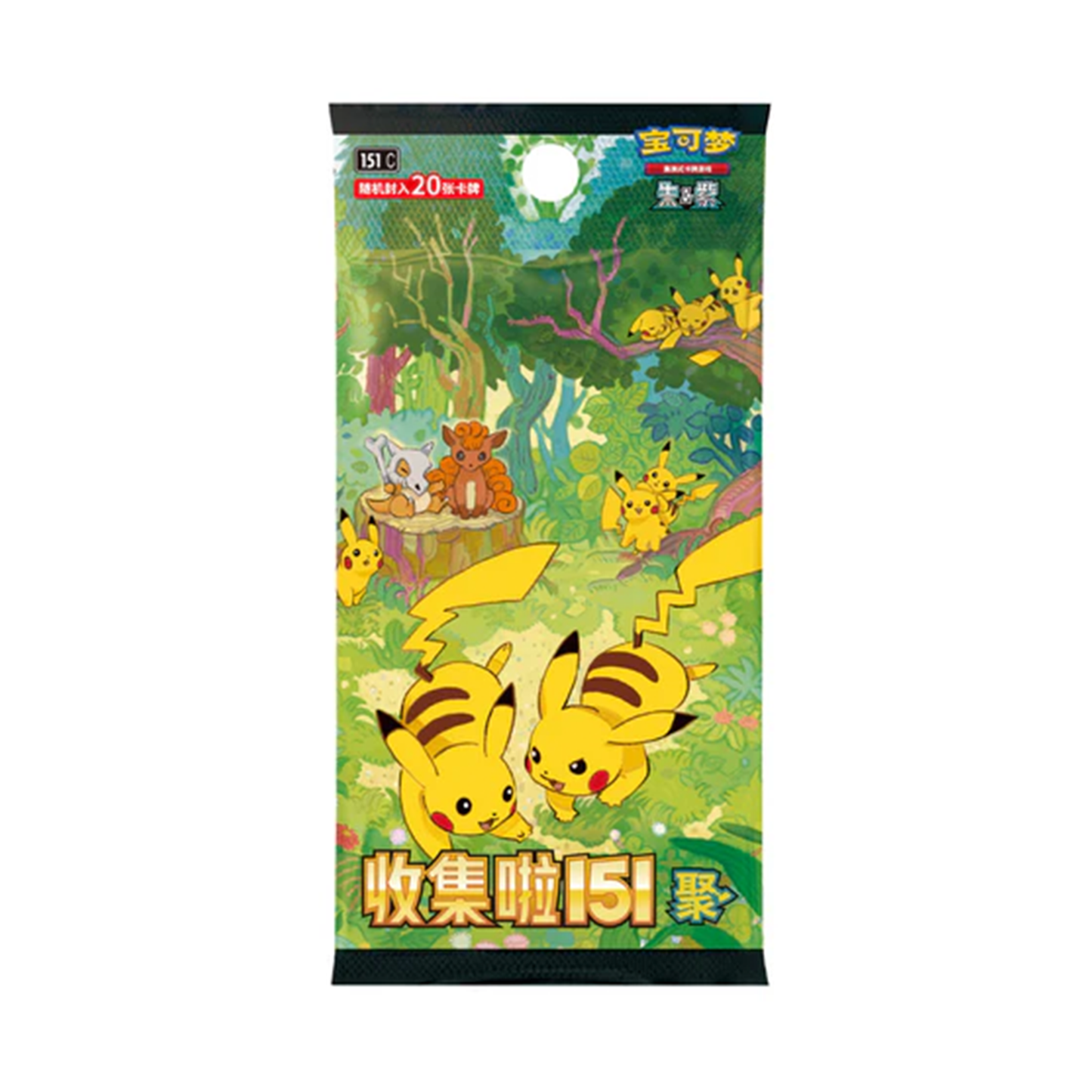 Pokémon: Collect 151 Gathering Jumbo Booster Pack (Kinesisk)