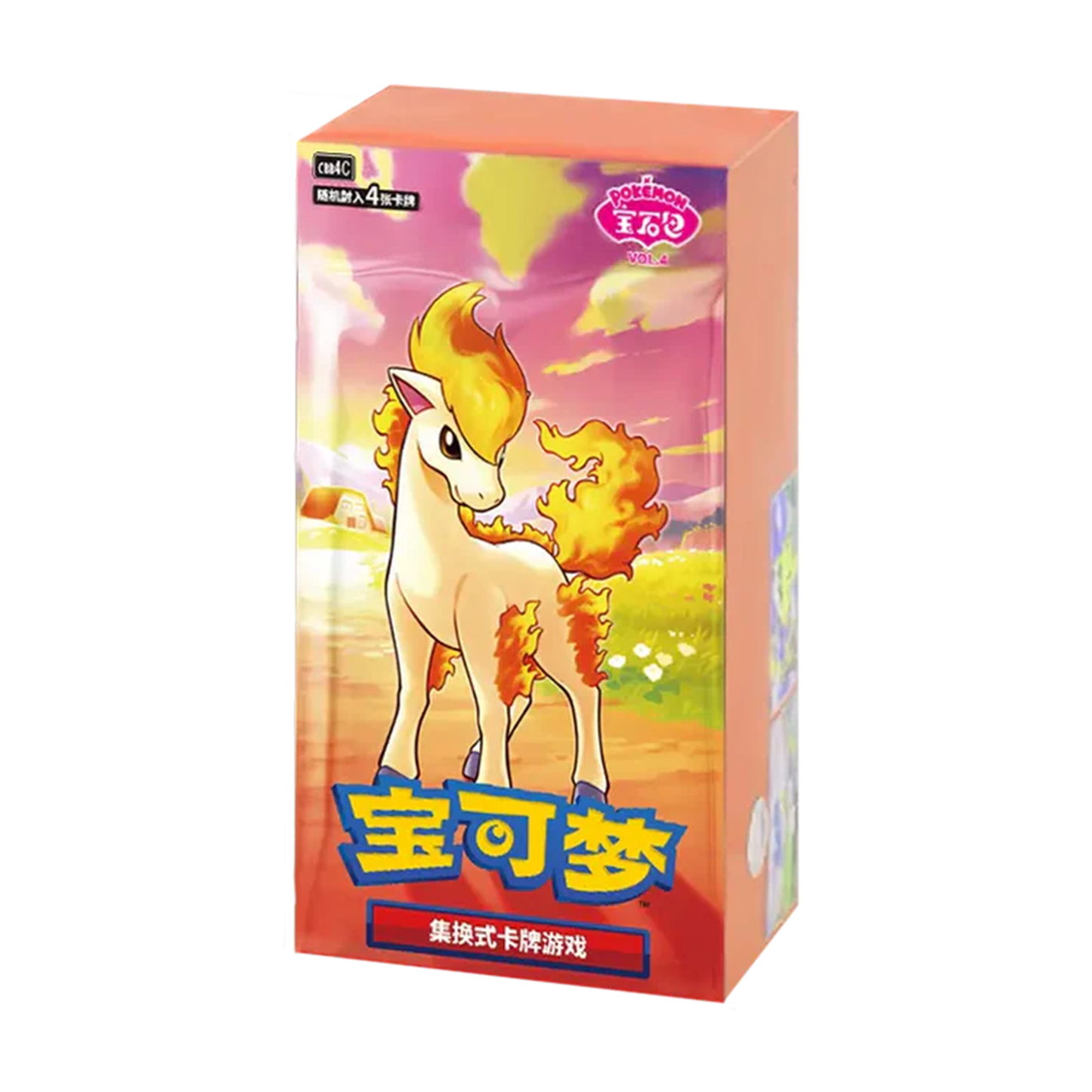 Pokémon: Gem Pack Vol.4 Booster Box (Kinesisk)