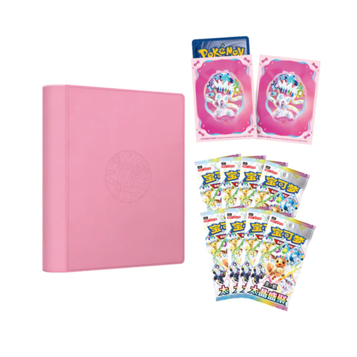 Pokémon: Terastal Grand Gathering Eevee & Friends Binder Gift Box (Sylveon)